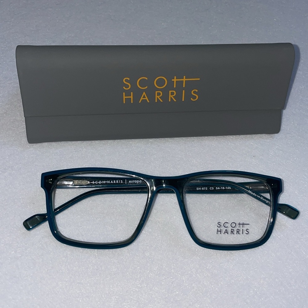 NWT Scott Harris Glasses with Case